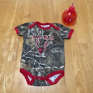 Realtree Camo Baby Buck Onesie